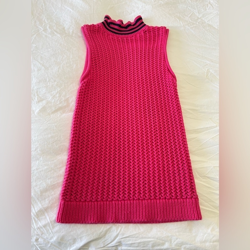 J Crew Women's SZ XS | Sleeveless Sweater Mock Neck Pink Knit